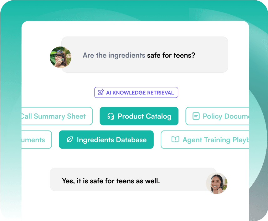 Real-time knowledge retrieval. Powered by advanced AI.